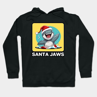 Santa Jaws | Santa Claus Pun Hoodie